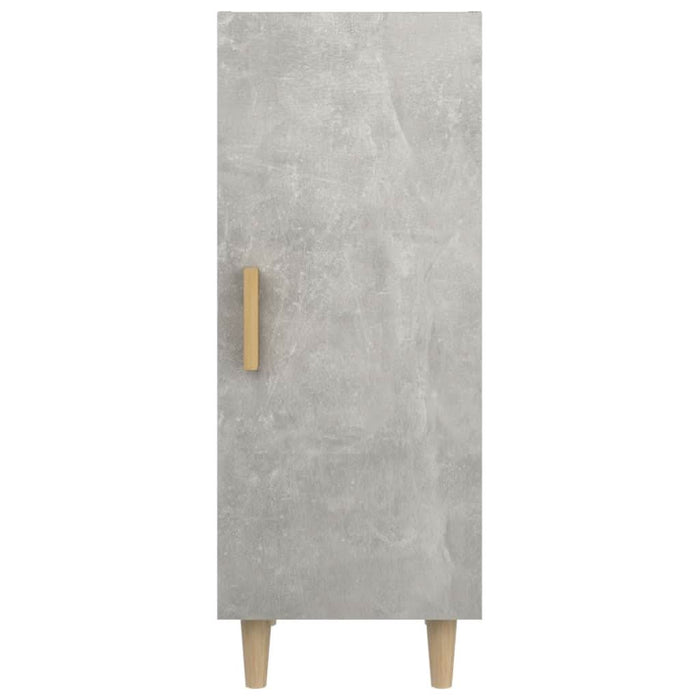 Servantă, gri beton, 34,5x34x90 cm, lemn compozit - WALTI WALTI