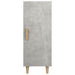 Servantă, gri beton, 34,5x34x90 cm, lemn compozit - WALTI WALTI