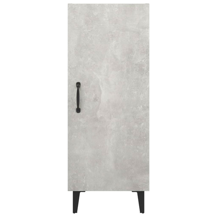 Servantă, gri beton, 34,5x34x90 cm, lemn compozit - WALTI WALTI