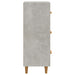 Servantă, gri beton, 34,5x34x90 cm, lemn compozit - WALTI WALTI