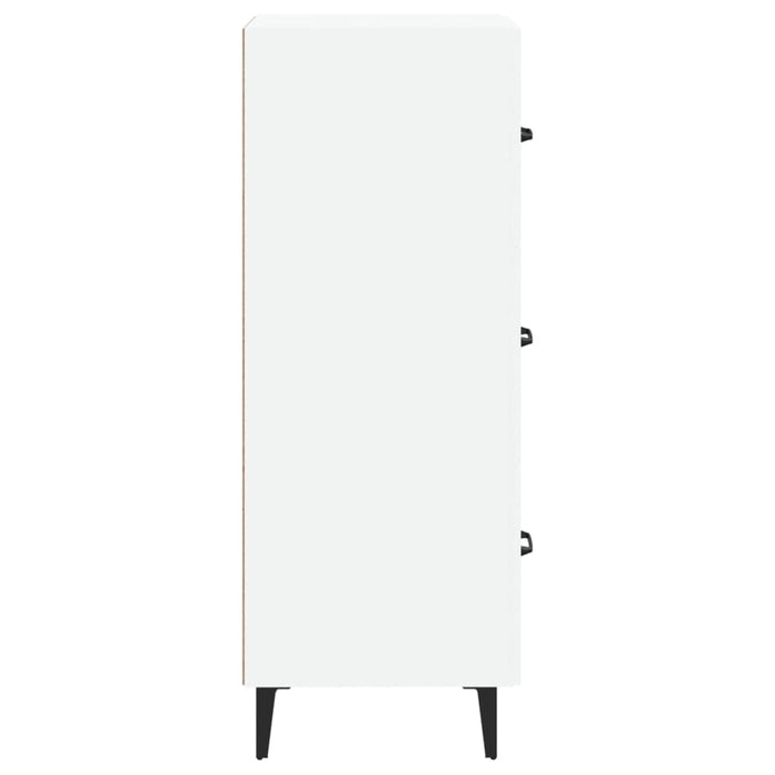 Servantă, alb, 34,5x34x90 cm, lemn compozit - WALTI WALTI