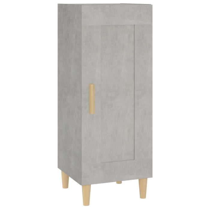 Servantă, gri beton, 34,5x34x90 cm, lemn compozit - WALTI WALTI