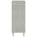 Servantă, gri beton, 34,5x34x90 cm, lemn compozit - WALTI WALTI