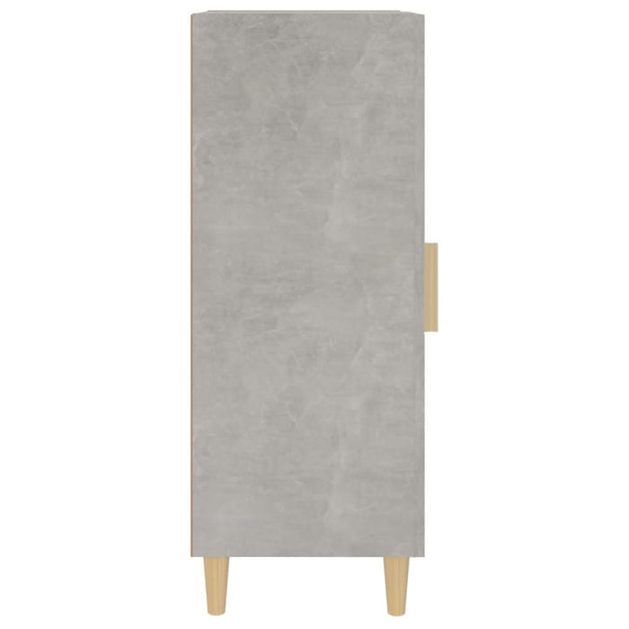 Servantă, gri beton, 34,5x34x90 cm, lemn compozit - WALTI WALTI