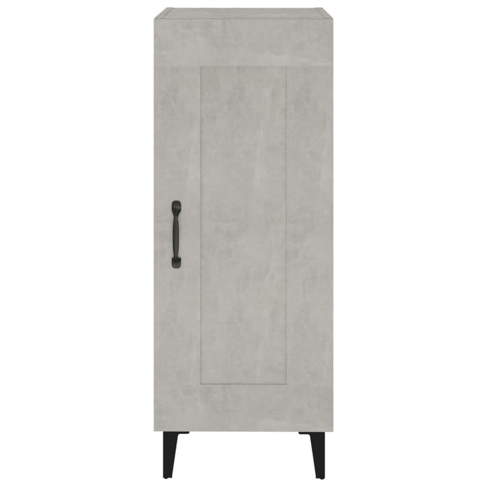 Servantă, gri beton, 34,5x34x90 cm, lemn compozit - WALTI WALTI