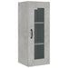Dulap de perete suspendat, gri beton, 34,5x34x90 cm - WALTI WALTI