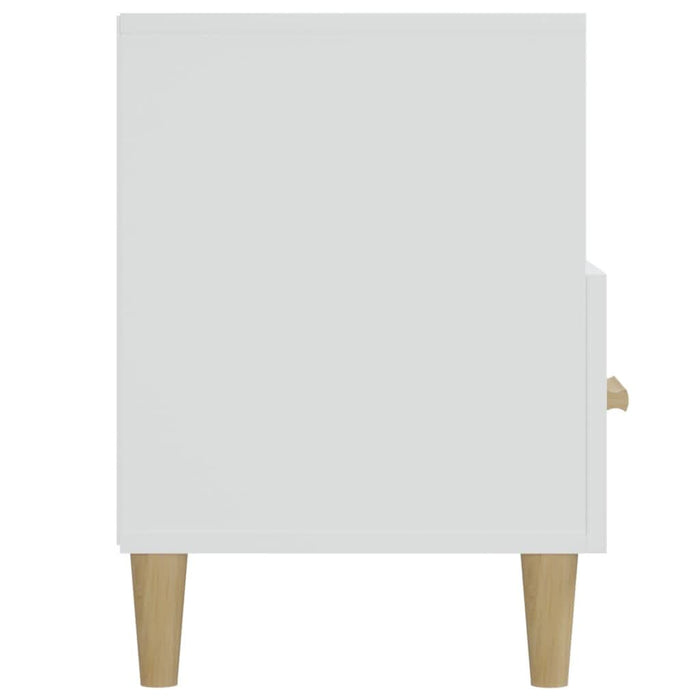 Comodă TV, alb, 102x36x50 cm, lemn compozit - WALTI WALTI