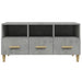 Dulap TV, gri beton, 102x36x50 cm, lemn prelucrat - WALTI WALTI