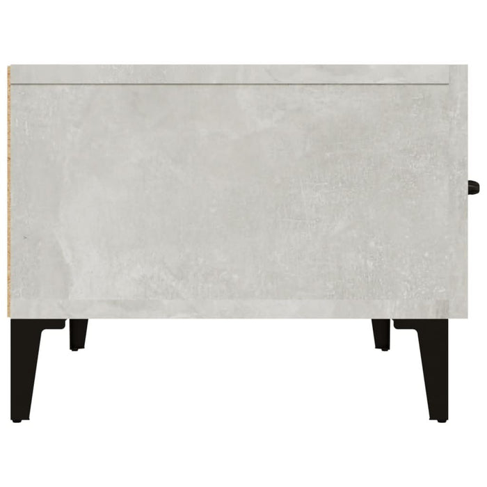 Comodă TV, gri beton, 150x34,5x30 cm, lemn prelucrat - WALTI WALTI
