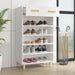 Pantofar, alb, 60x35x105 cm, lemn compozit - WALTI WALTI