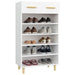 Pantofar, alb, 60x35x105 cm, lemn compozit - WALTI WALTI