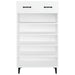 Pantofar, alb, 60x35x105 cm, lemn compozit - WALTI WALTI
