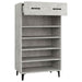 Pantofar, gri beton, 60x35x105 cm, lemn compozit - WALTI WALTI