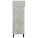 Pantofar, gri beton, 60x35x105 cm, lemn compozit - WALTI WALTI