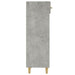 Pantofar, gri beton, 30x35x105 cm, lemn compozit - WALTI WALTI