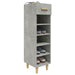 Pantofar, gri beton, 30x35x105 cm, lemn compozit - WALTI WALTI
