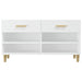 Pantofar, alb, 102x35x55 cm, lemn compozit - WALTI WALTI