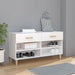 Pantofar, alb, 102x35x55 cm, lemn compozit - WALTI WALTI