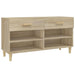 Pantofar, stejar sonoma, 102x35x55 cm, lemn compozit - WALTI WALTI