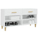 Pantofar, alb extralucios, 102x35x55 cm, lemn compozit - WALTI WALTI