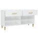 Pantofar, alb extralucios, 102x35x55 cm, lemn compozit - WALTI WALTI