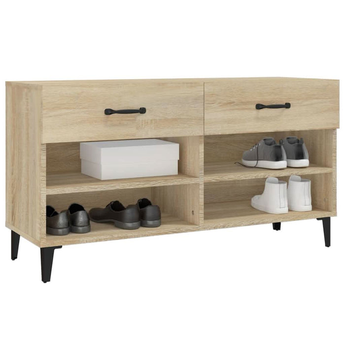 Pantofar, stejar sonoma, 102x35x55 cm, lemn compozit - WALTI WALTI