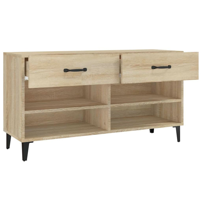 Pantofar, stejar sonoma, 102x35x55 cm, lemn compozit - WALTI WALTI