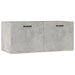 Dulap de perete, gri beton, 80x35x36,5 cm, lemn prelucrat - WALTI WALTI