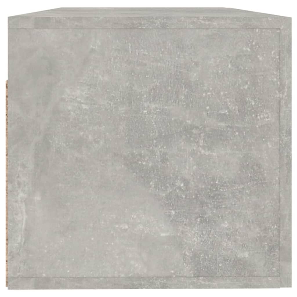 Dulap de perete, gri beton, 100x36,5x35 cm, lemn prelucrat - WALTI