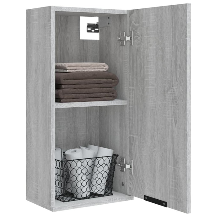 Dulap de baie montat pe perete, gri sonoma, 32x20x67 cm - WALTI WALTI