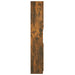 Dulap de baie, stejar fumuriu, 32x34x188,5 cm, lemn prelucrat - WALTI WALTI