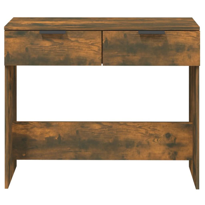 Măsuță consolă, stejar fumuriu, 90x36x75 cm, lemn prelucrat - WALTI WALTI