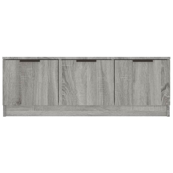 Comodă TV, gri sonoma, 102x35x36,5 cm, lemn prelucrat - WALTI WALTI