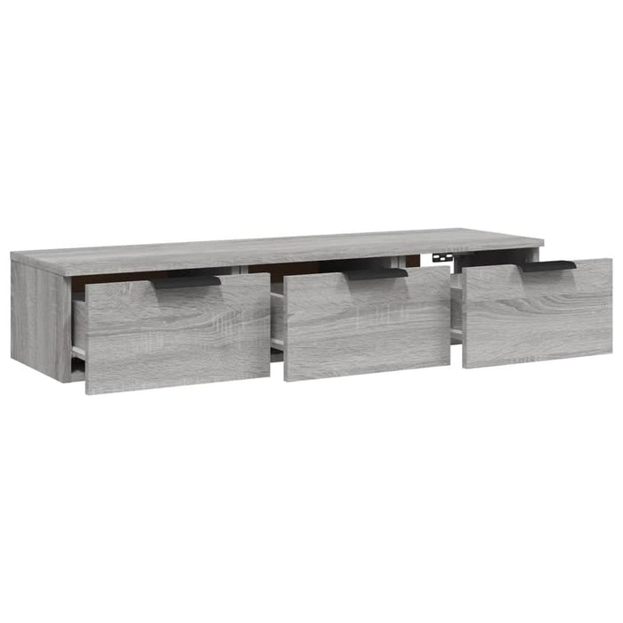 Dulap de perete, gri sonoma, 102x30x20 cm, lemn compozit - WALTI WALTI