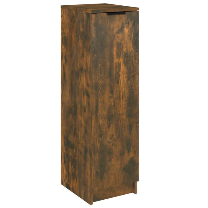 Pantofar, stejar fumuriu, 30x35x100 cm, lemn compozit - WALTI WALTI