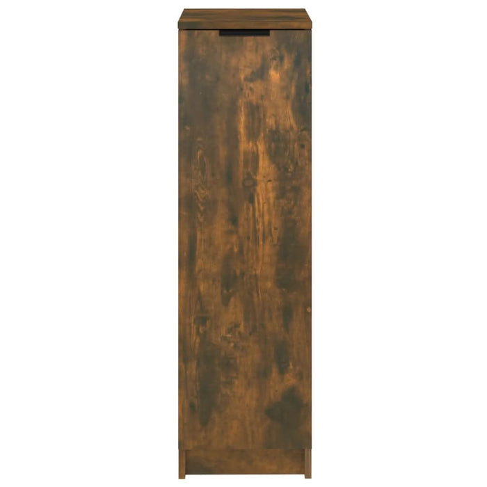 Pantofar, stejar fumuriu, 30x35x100 cm, lemn compozit - WALTI WALTI