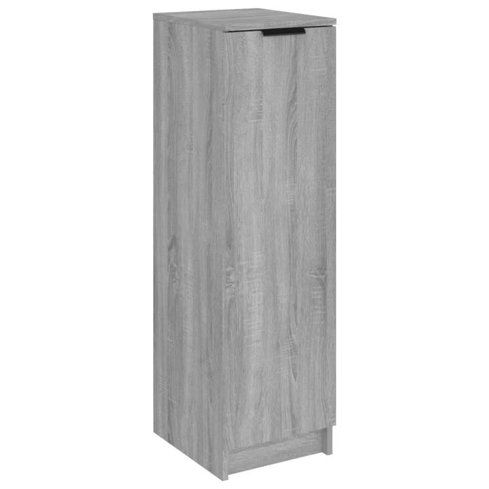 Pantofar, gri sonoma, 30x35x100 cm, lemn compozit - WALTI WALTI