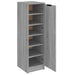 Pantofar, gri sonoma, 30x35x100 cm, lemn compozit - WALTI WALTI