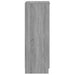 Pantofar, gri sonoma, 30x35x100 cm, lemn compozit - WALTI WALTI