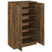 Pantofar, stejar fumuriu, 59x35x100 cm, lemn compozit - WALTI WALTI