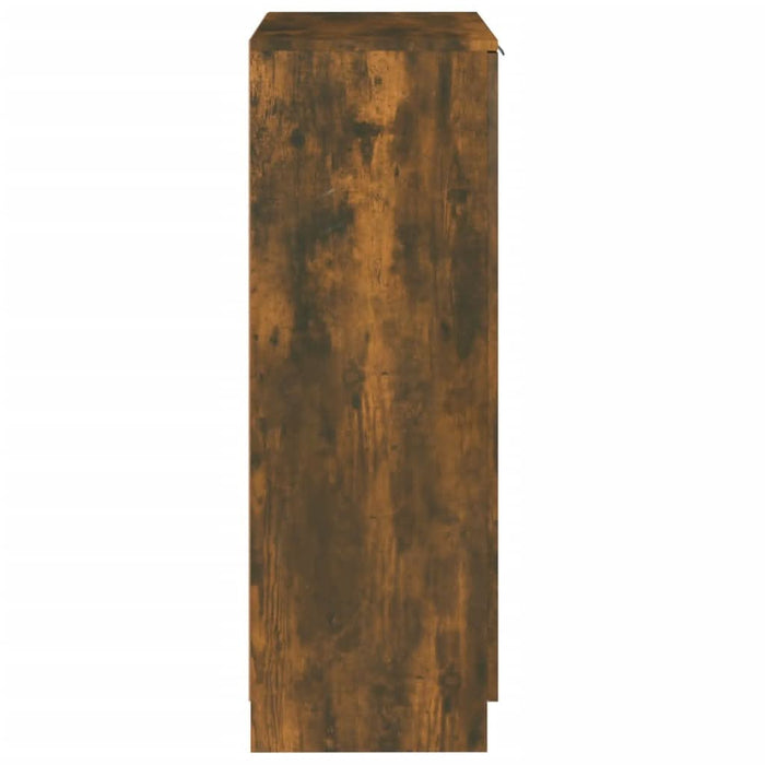 Pantofar, stejar fumuriu, 59x35x100 cm, lemn compozit - WALTI WALTI