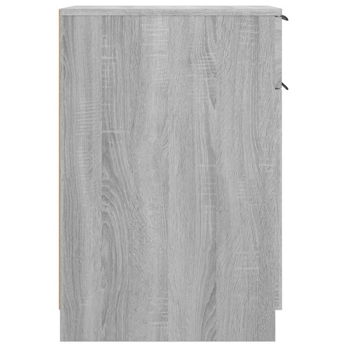 Dulap de birou, gri sonoma, 33,5x50x75 cm, lemn prelucrat - WALTI WALTI
