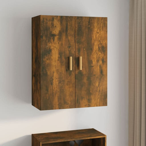 Dulap de perete suspendat, stejar fumuriu, 69,5x34x90 cm - WALTI WALTI