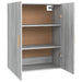 Dulap de perete suspendat, gri sonoma, 69,5x34x90 cm - WALTI WALTI