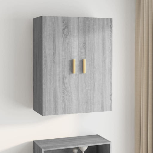 Dulap de perete suspendat, gri sonoma, 69,5x34x90 cm - WALTI WALTI