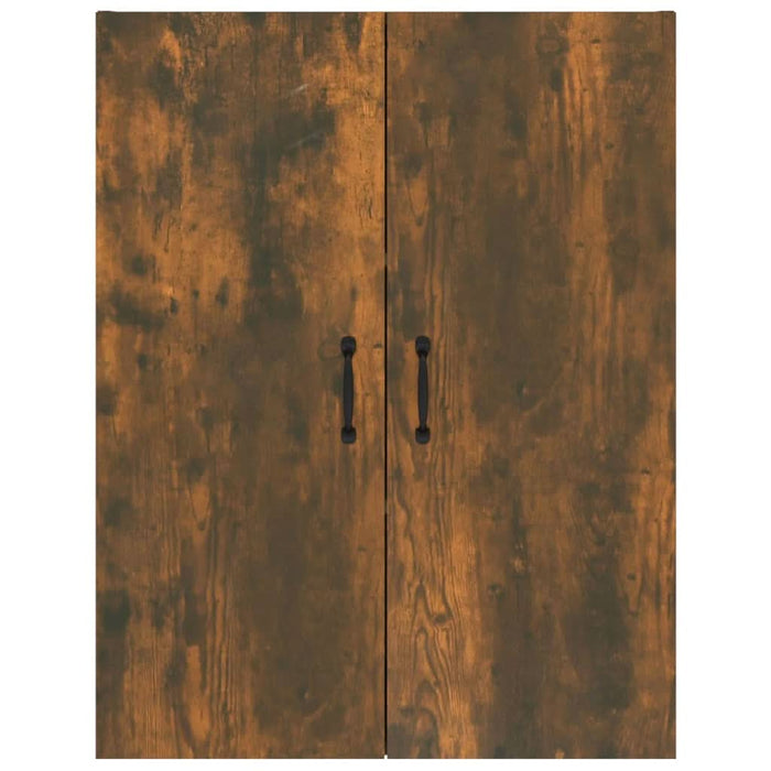 Dulap suspendat, stejar fumuriu, 69,5x34x90 cm, lemn prelucrat - WALTI WALTI