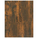 Dulap suspendat, stejar fumuriu, 69,5x34x90 cm, lemn prelucrat - WALTI WALTI