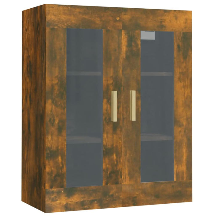 Dulap de perete suspendat, stejar fumuriu, 69,5x34x90 cm - WALTI WALTI