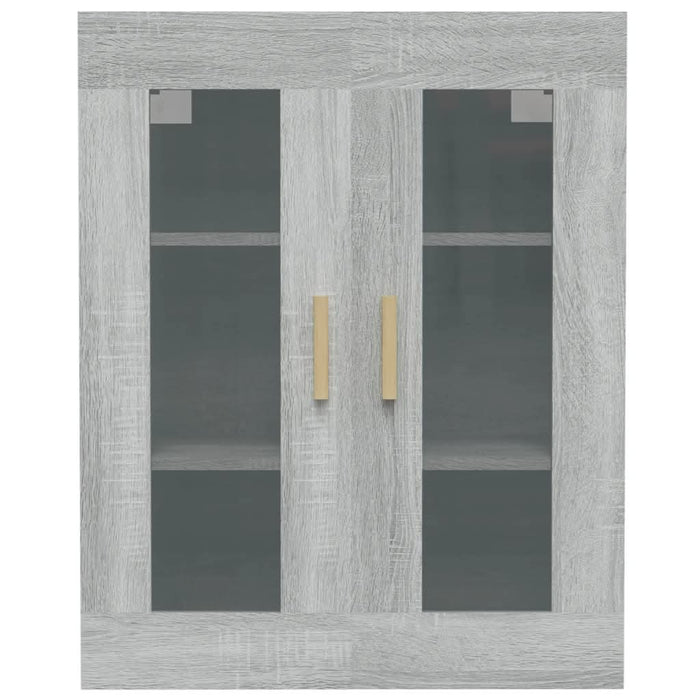 Dulap de perete suspendat, gri sonoma, 69,5x34x90 cm - WALTI WALTI
