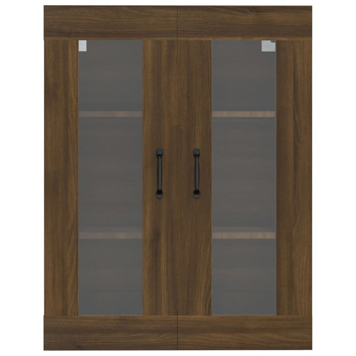 Dulap de perete suspendat, stejar maro, 69,5x34x90 cm - WALTI WALTI